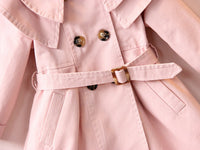 Load image into Gallery viewer, Baby Kid Girls Solid Color Ribbon Coats Wholesale 22080205
