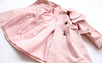 Load image into Gallery viewer, Baby Kid Girls Solid Color Ribbon Coats Wholesale 22080205

