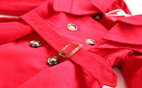 Load image into Gallery viewer, Baby Kid Girls Solid Color Ribbon Coats Wholesale 22080205
