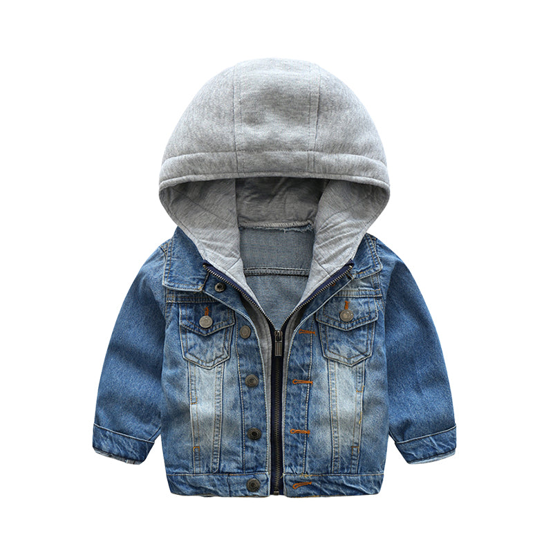 Kid Boys Solid Color Jackets Outwears Wholesale 22080206
