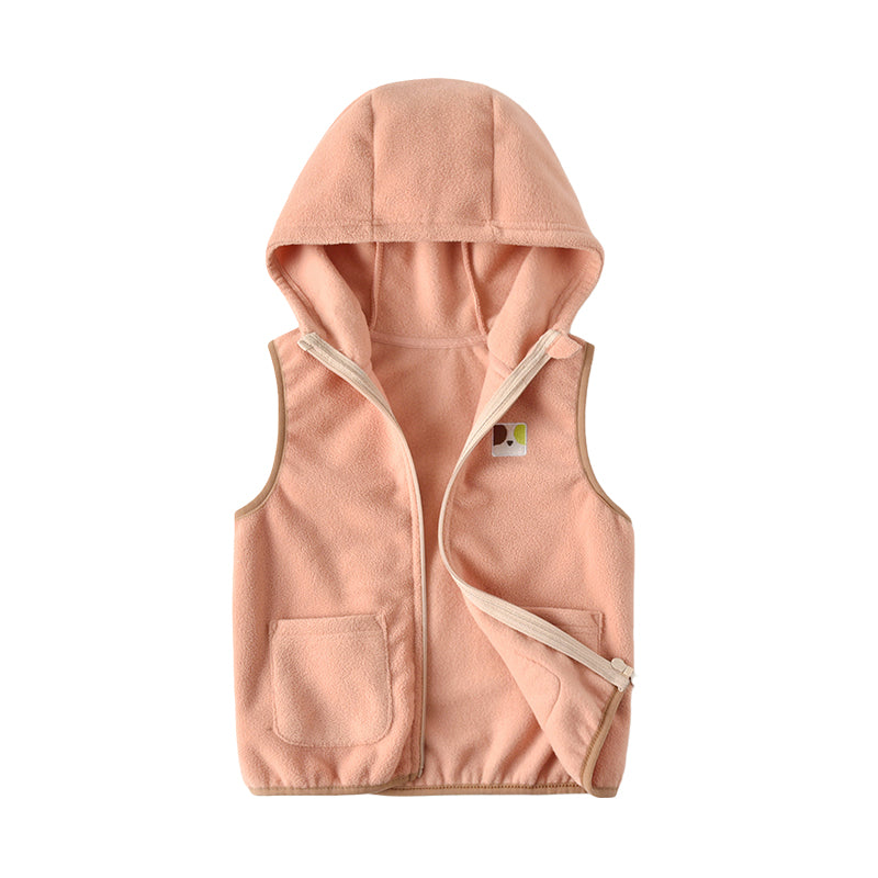 Baby Kid Unisex Solid Color Vests Waistcoats Wholesale 220802123