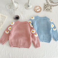 Load image into Gallery viewer, Baby Kid Girls Flower Cardigan Wholesale 220802136
