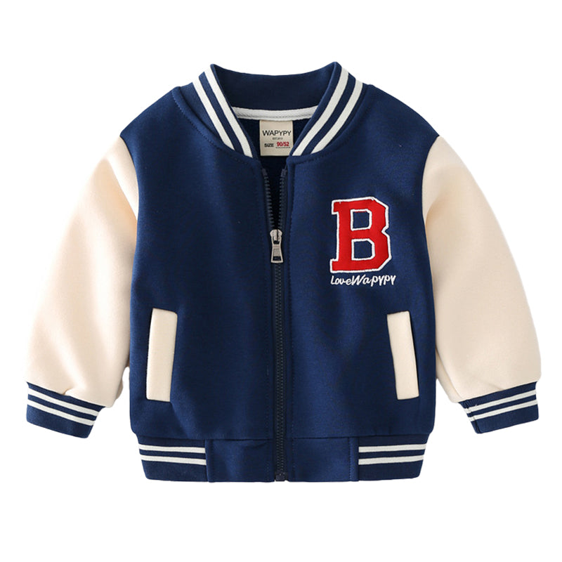 Baby Kid Boys Color-blocking Jackets Outwears Wholesale 220802137