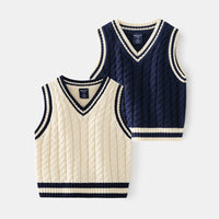 Load image into Gallery viewer, Baby Kid Boys Color-blocking Vests Waistcoats Wholesale 220802138

