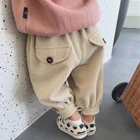 Load image into Gallery viewer, Baby Kid Unisex Solid Color Pants Wholesale 22080214
