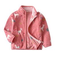 Load image into Gallery viewer, Baby Kid Girls Print Jackets Outwears Wholesale 220802145
