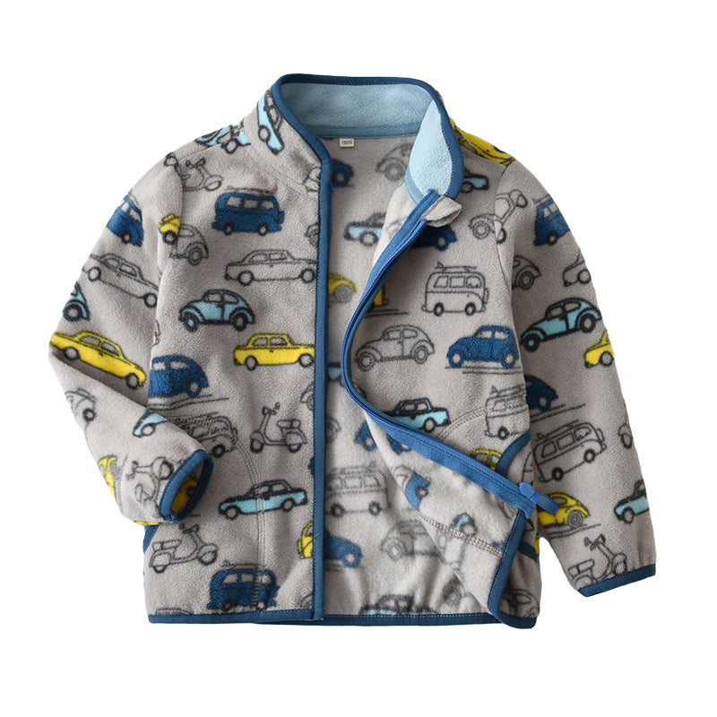 Baby Kid Boys Print Jackets Outwears Wholesale 220802146