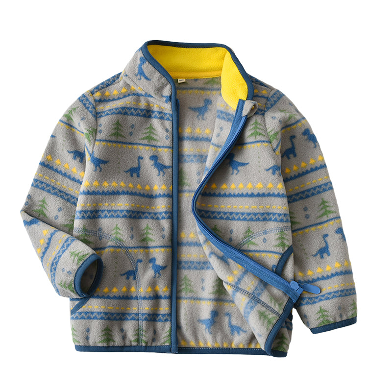 Baby Kid Boys Print Jackets Outwears Wholesale 220802149