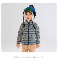 Load image into Gallery viewer, Baby Kid Boys Print Jackets Outwears Wholesale 220802149
