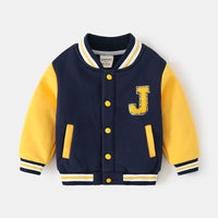 Load image into Gallery viewer, Baby Kid Boys Letters Color-blocking Jackets Outwears Wholesale 220802164
