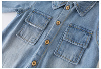 Load image into Gallery viewer, Baby Unisex Rainbow Love heart Cartoon Print Rompers And Jumpsuits Wholesale 22080224
