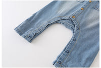 Load image into Gallery viewer, Baby Unisex Rainbow Love heart Cartoon Print Rompers And Jumpsuits Wholesale 22080224
