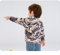 Load image into Gallery viewer, Baby Kid Boys Camo Car Cartoon Print Jackets&amp;Outwears Wholesale 22080231
