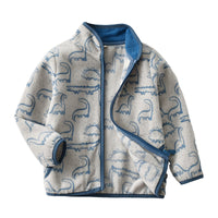 Load image into Gallery viewer, Baby Kid Boys Dinosaur Print Jackets Outwears Wholesale 220802410
