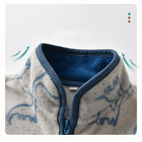 Load image into Gallery viewer, Baby Kid Boys Dinosaur Print Jackets Outwears Wholesale 220802410
