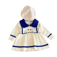 Load image into Gallery viewer, Baby Kid Girls Solid Color Crochet Dresses Wholesale 220802467
