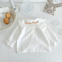 Load image into Gallery viewer, Baby Girls Embroidered Shirts Wholesale 220802478
