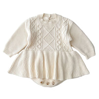 Load image into Gallery viewer, Baby Girls Solid Color Rompers Wholesale 220802479
