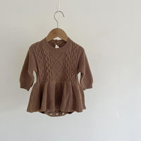 Load image into Gallery viewer, Baby Girls Solid Color Rompers Wholesale 220802479
