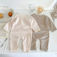 Load image into Gallery viewer, Baby Girls Solid Color Jumpsuits Wholesale 220802483
