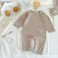 Load image into Gallery viewer, Baby Girls Solid Color Jumpsuits Wholesale 220802483
