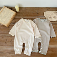 Load image into Gallery viewer, Baby Girls Solid Color Jumpsuits Wholesale 220802483
