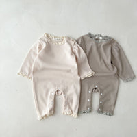 Load image into Gallery viewer, Baby Girls Solid Color Jumpsuits Wholesale 220802483
