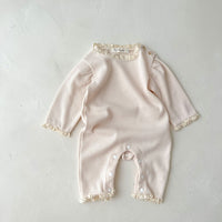 Load image into Gallery viewer, Baby Girls Solid Color Jumpsuits Wholesale 220802483
