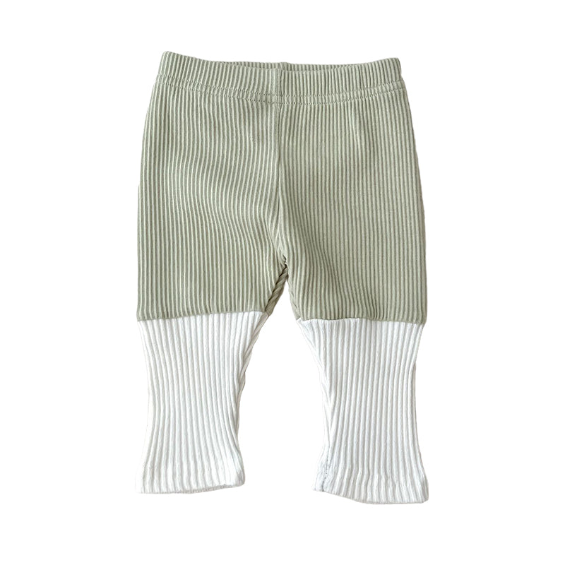 Baby Kid Girls Color-blocking Pants Leggings Wholesale 220802494
