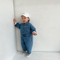 Load image into Gallery viewer, Baby Unisex Solid Color Jumpsuits Wholesale 220802500
