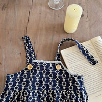 Load image into Gallery viewer, 2 Pieces Set Baby Kid Girls Flower Embroidered Rompers And Blouses Wholesale 220802515
