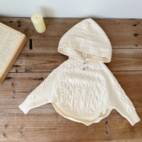 Load image into Gallery viewer, Baby Kid Girls Solid Color Crochet Sweaters Wholesale 220802526
