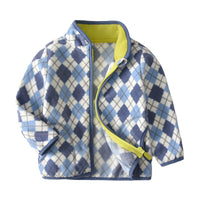 Load image into Gallery viewer, Baby Kid Unisex Checked Jackets Outwears Wholesale 22080258
