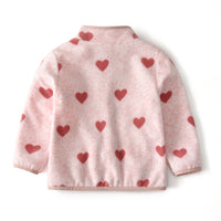 Load image into Gallery viewer, Baby Kid Girls Love heart Print Jackets Outwears Wholesale 22080260
