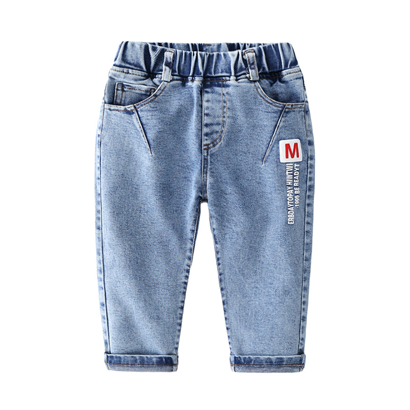 Baby Kid Boys Letters Pants Jeans Wholesale 22080291