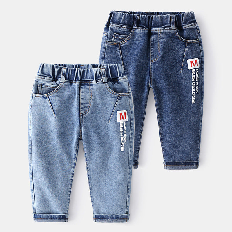 Baby Kid Boys Letters Pants Jeans Wholesale 22080291