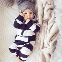 Load image into Gallery viewer, Baby Unisex Striped Jumpsuits Wholesale 22080506
