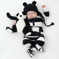 Load image into Gallery viewer, Baby Unisex Striped Jumpsuits Wholesale 22080506
