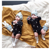 Load image into Gallery viewer, Baby Unisex Cartoon Plant Print Rompers Wholesale 220805110
