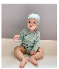 Load image into Gallery viewer, Baby Unisex Solid Color Rompers Wholesale 220805146
