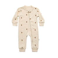 Load image into Gallery viewer, Baby Unisex Striped Plant Print Jumpsuits Wholesale 220805157
