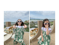 Load image into Gallery viewer, Baby Kid Girls Flower Plant Jumpsuits Wholesale 220805184
