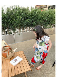 Load image into Gallery viewer, Baby Kid Girls Flower Plant Jumpsuits Wholesale 220805184
