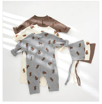 Load image into Gallery viewer, Baby Unisex Animals Print Jumpsuits And Accessories Hats Wholesale 220805208
