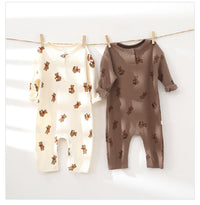 Load image into Gallery viewer, Baby Unisex Animals Print Jumpsuits And Accessories Hats Wholesale 220805208
