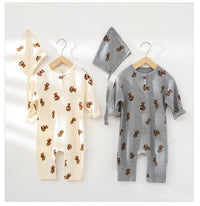 Load image into Gallery viewer, Baby Unisex Animals Print Jumpsuits And Accessories Hats Wholesale 220805208
