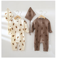 Load image into Gallery viewer, Baby Unisex Animals Print Jumpsuits And Accessories Hats Wholesale 220805208
