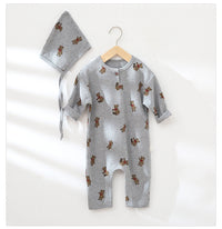 Load image into Gallery viewer, Baby Unisex Animals Print Jumpsuits And Accessories Hats Wholesale 220805208

