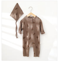 Load image into Gallery viewer, Baby Unisex Animals Print Jumpsuits And Accessories Hats Wholesale 220805208

