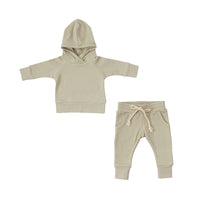 Load image into Gallery viewer, 2 Pieces Set Baby Boys Letters Hoodies Swearshirts And Solid Color Pants Wholesale 220805416
